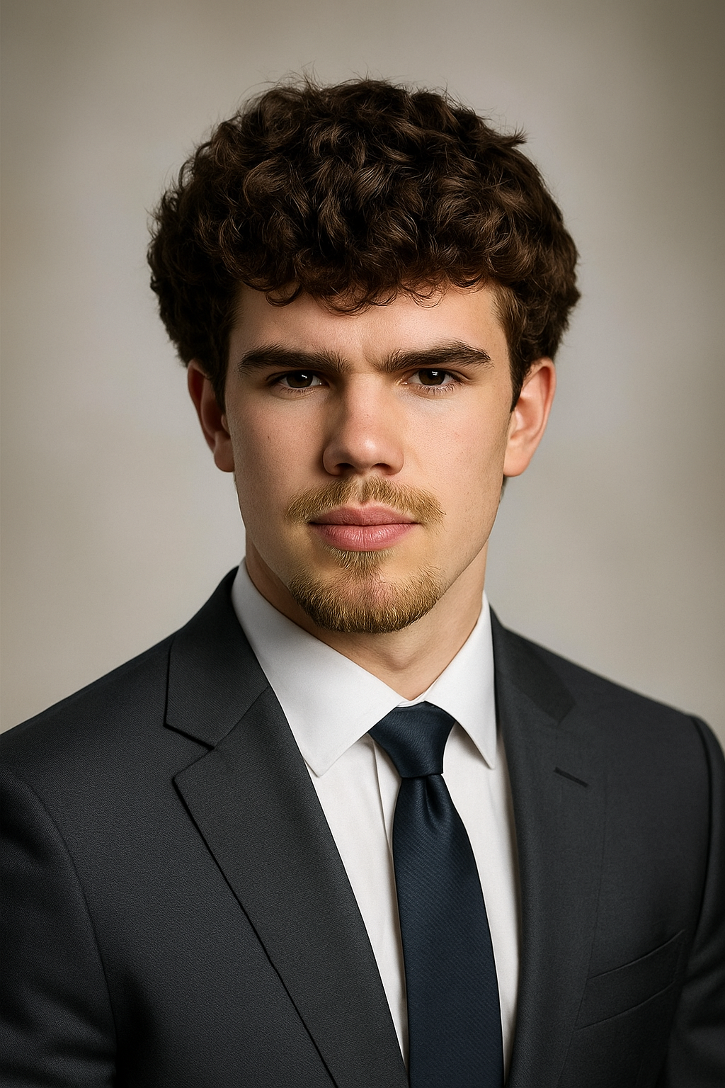 Portrait of Harrison McCall, AI cybersecurity entrepreneur